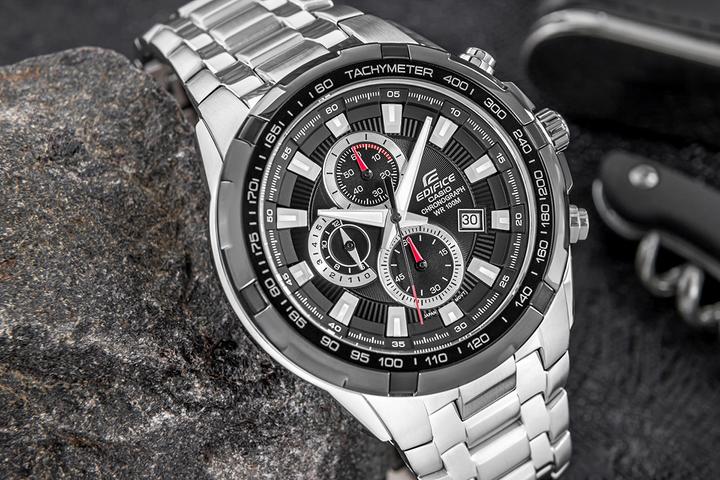 Produktbild Casio Herrenuhr EDIFICE EF-539D-1AV (Chronograph, 53.50 mm)