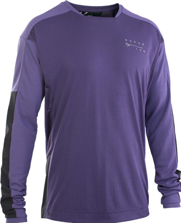 Image du produit ION Bike Jersey Scrub Amp LS BAT men - dark-purple (56, XXL)