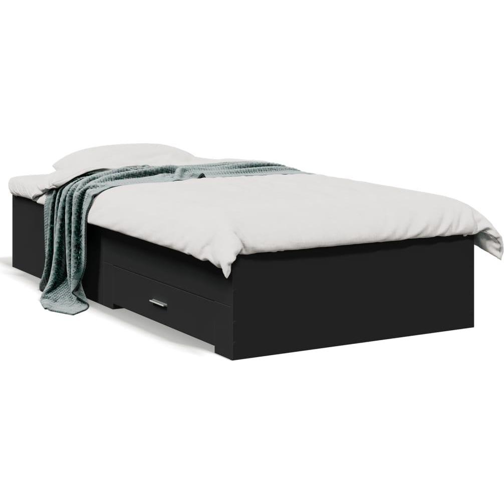 VidaXL, Bett, Bettgestell mit Schubladen (90 x 200 cm)