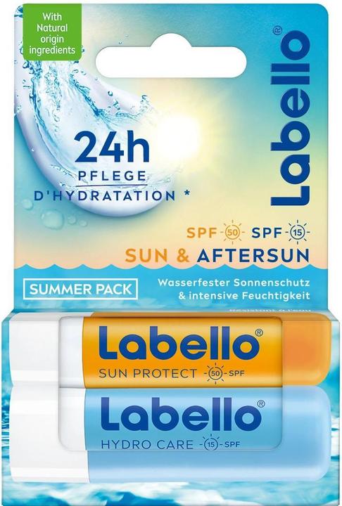 Labello Sun & Hydro - Summerpack (Balsam, 181.50 ml)