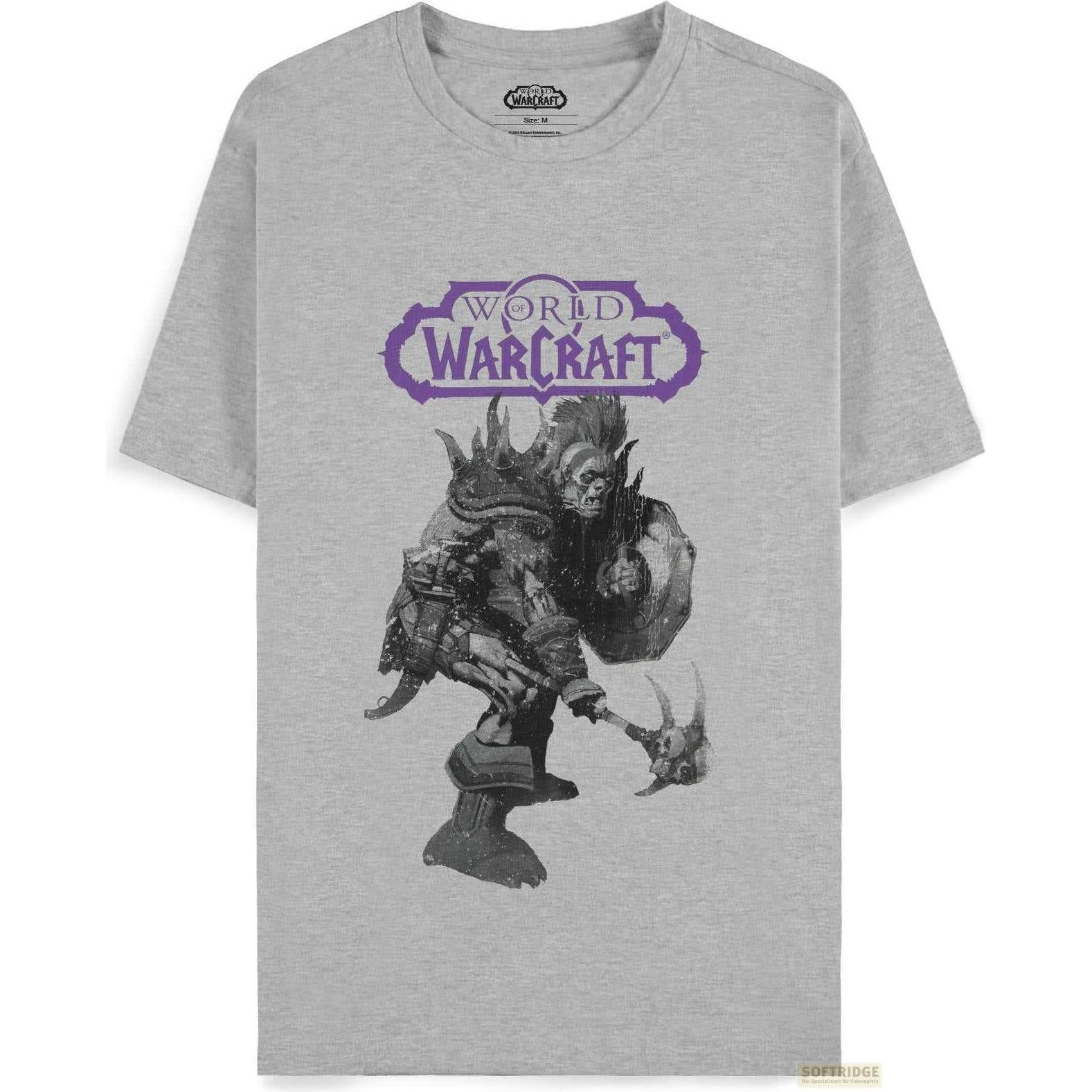 Difuzed, Uomini, Maglietta, World of Warcraft - Forsaken Short Sleeved Men's T-shirt - S, Grigio, (S)