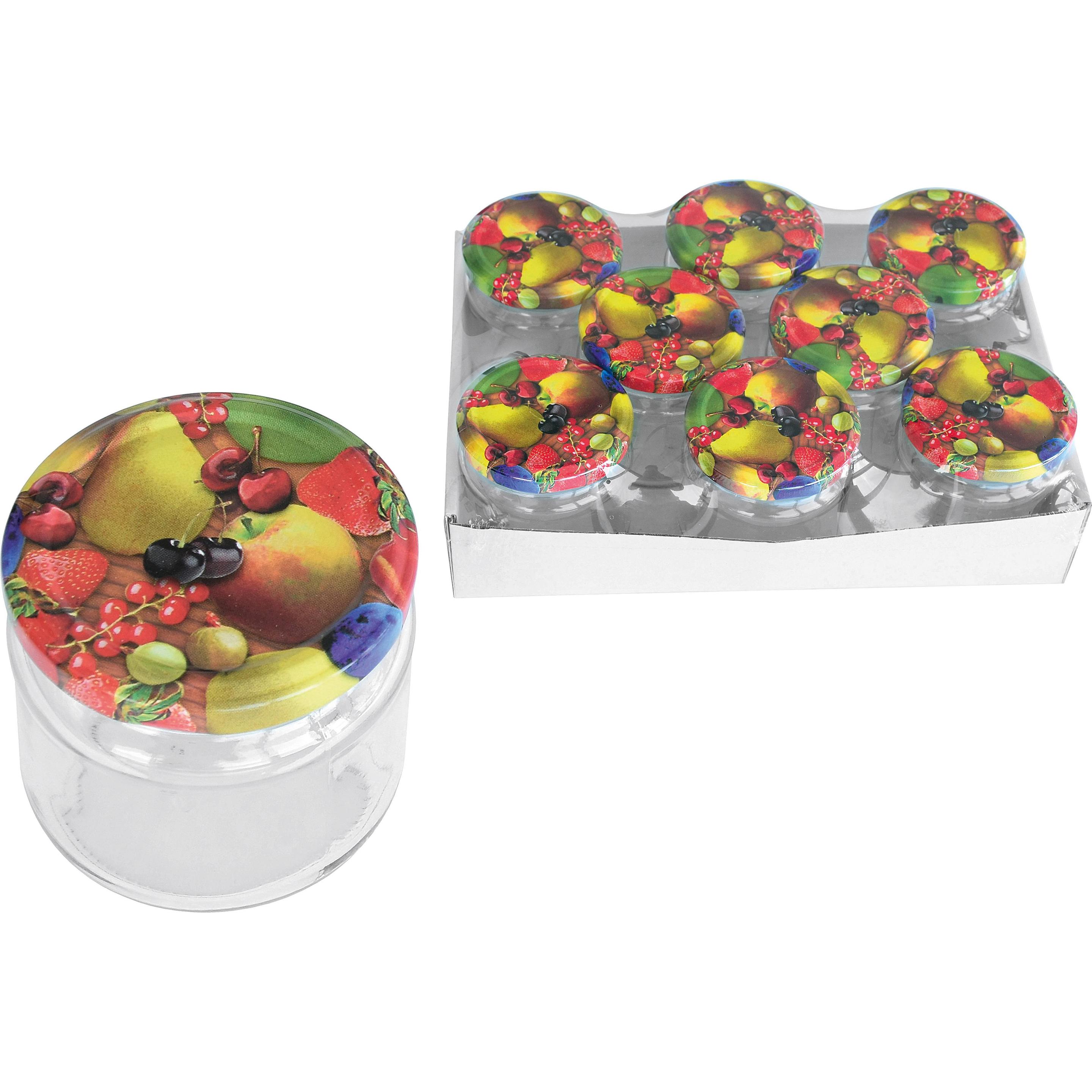 Thumbnail - Emsy Schraubdeckelglas 212ml mit 66mm TO-Deckel Obstde8er Tray, Einmachgläser