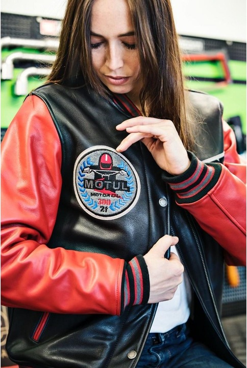 Produktbild Helstons motorrad-lederjacke helton tudent rag (motul) (Damen, S)