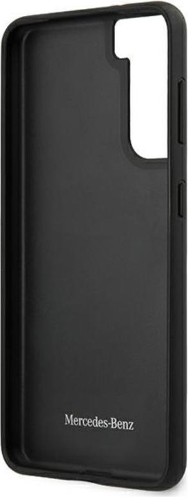 Image du produit Mercedes-Benz Étui perforé avec logo en métal (Samsung Galaxy S21+)