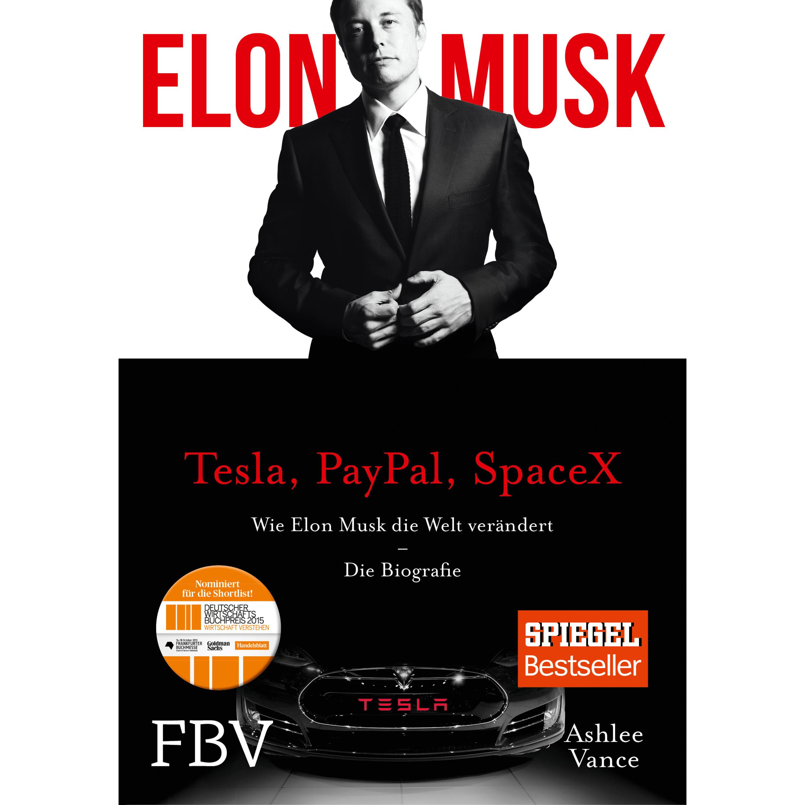 Elon Musk, Fachbücher von Ashlee Vance