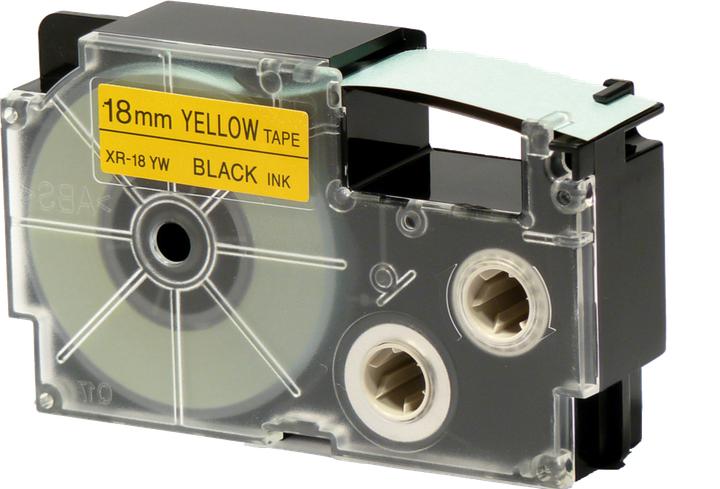 Produktbild Casio Schriftband XR (1.80 cm, Gelb, Schwarz)