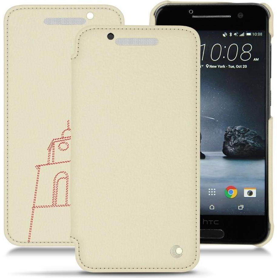 Noreve Lederschutzhülle horizontal (HTC One A9), Smartphone Hülle, Weiss