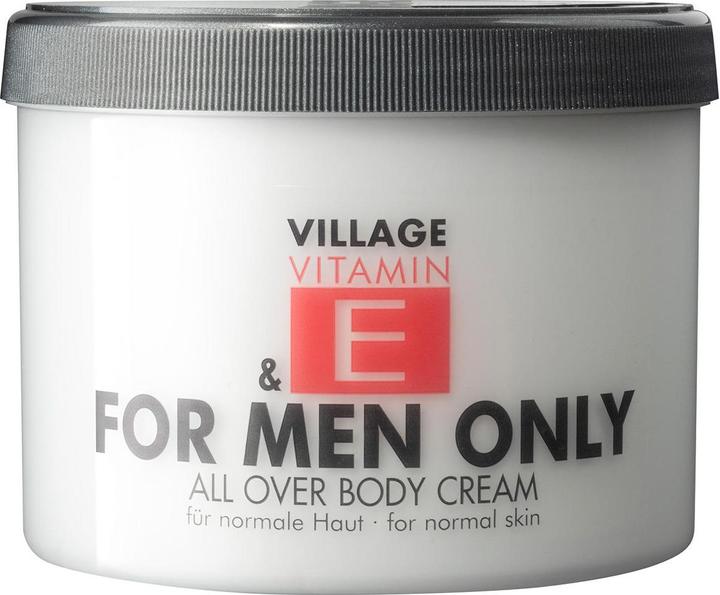 Produktbild Village Vitamin E Bodycream For men only (Körpercreme, 500 ml)