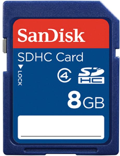 Immagine prodotto SANDISK Scheda Secure Digital SDHC (8 GB, SDHC)