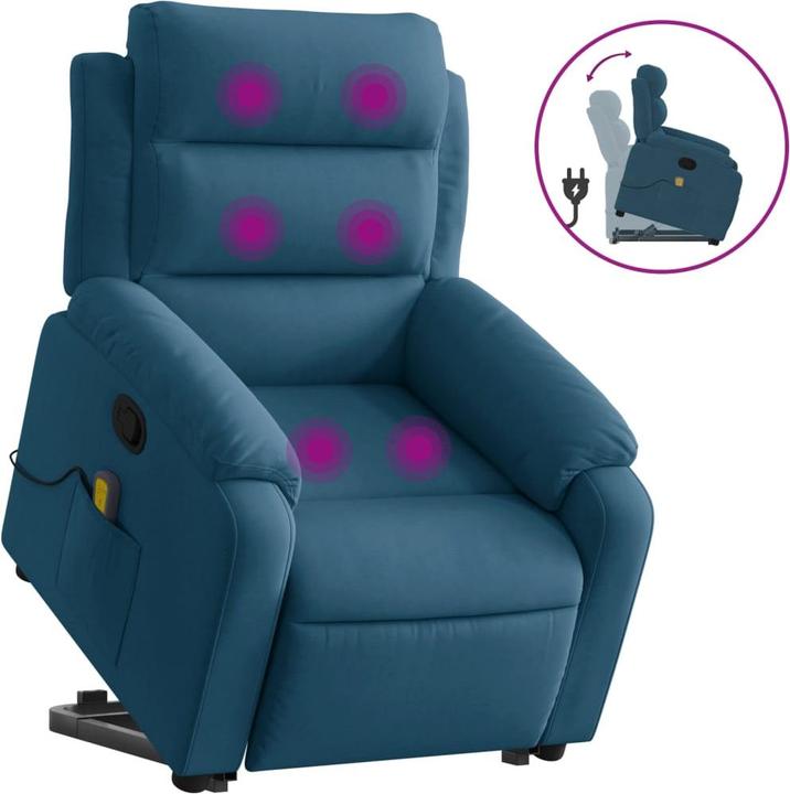 Image du produit vidaXL Massagesessel mit Aufstehhilfe