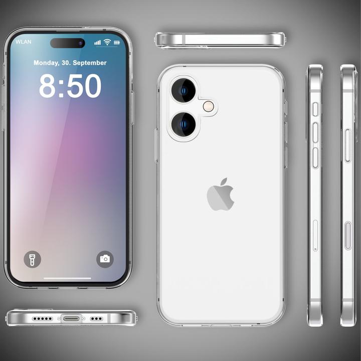 Produktbild Nalia Klare 360 Grad Hülle (Apple iPhone 16 Plus)