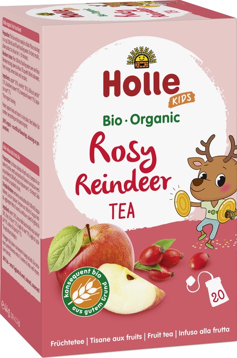 Produktbild Holle Rosy Reindeer Tee (46 g)