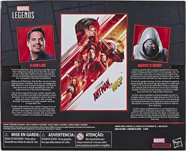 Image du produit Hasbro Marvel Legends 80th Anniversary Marvel's Ghost & X-Con Luis Action Figures Set