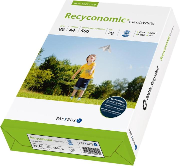 Image du produit Papyrus Recyconomic (80 g/m², 500 x, A4)