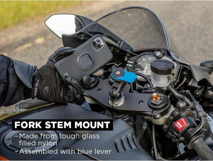 Actual product image Quad Lock Fork Stem Mount