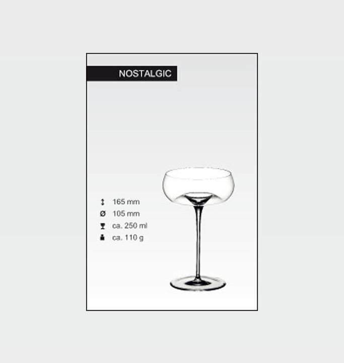 Produktbild Zieher Vision Nostalgic Weinglas 2er-Set (25 cl, 2 Gläser, Sektgläser)