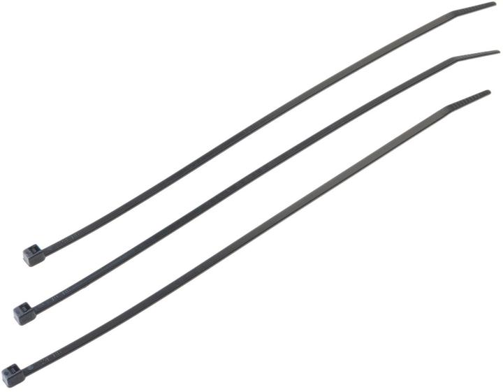 Produktbild VR-Technics Kabelbinder Schwarz 200 mm x 3.6 mm (Klettkabelbinder, 200 mm, 100 Stk.)