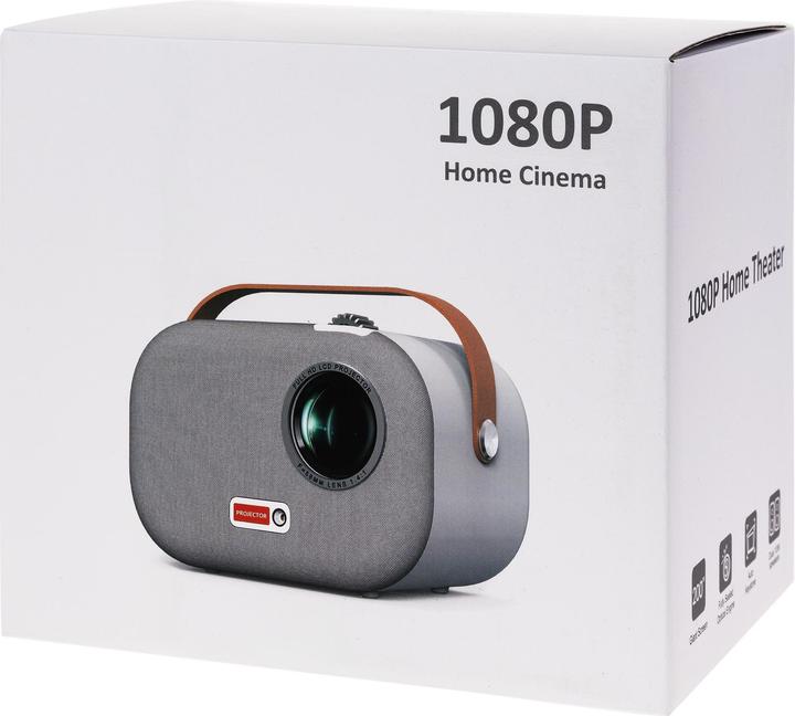 Image du produit FTM Projektor Mini, ANSI-Lumen: 200 lm, Auflösung: 1920 x (Full HD, 200 lm)