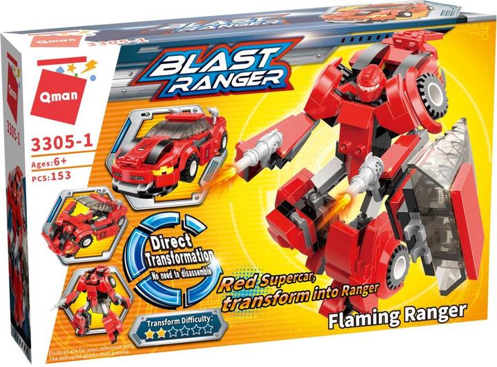 Produktbild Qman Blast Ranger 4er Set