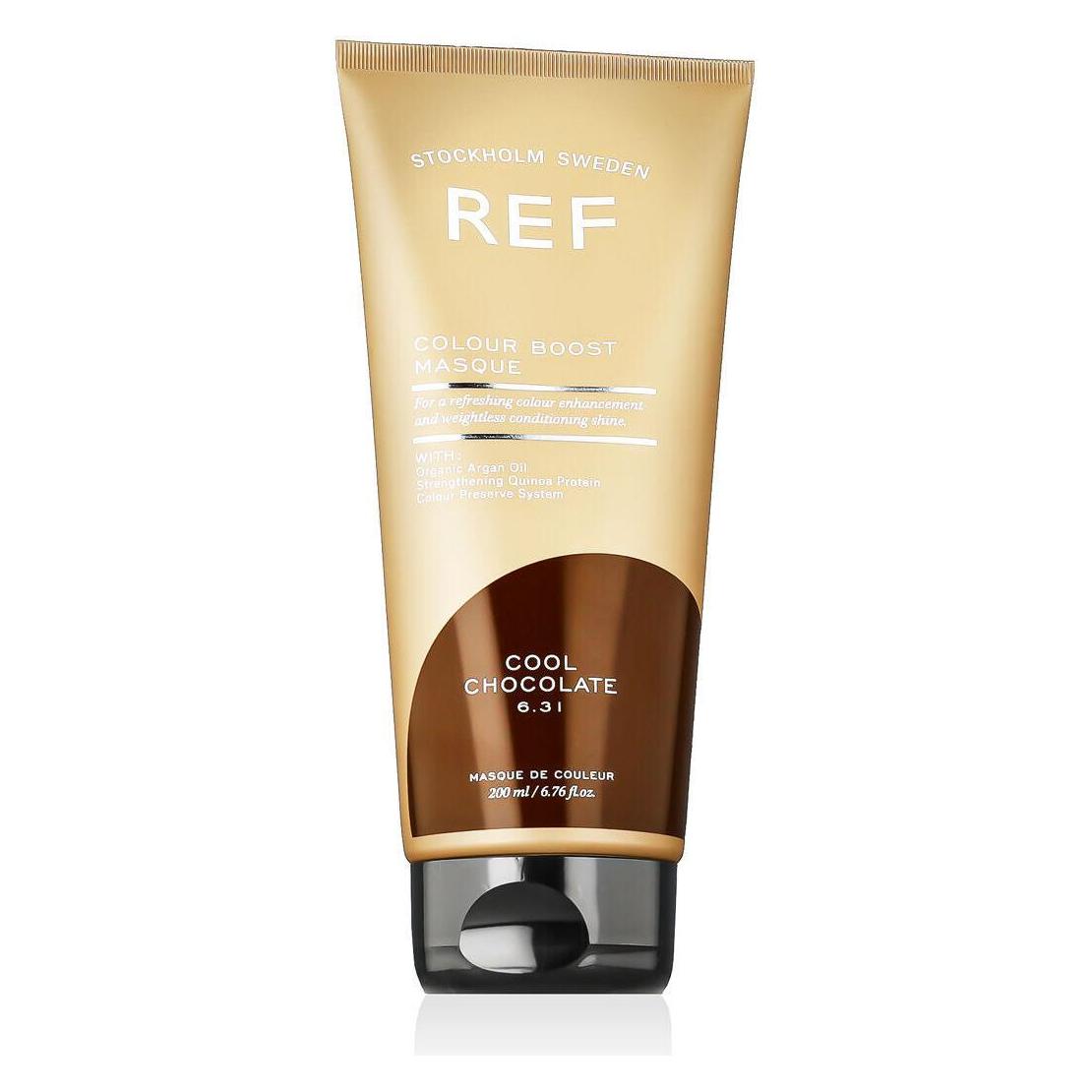Ref., Haarmasker, Ref Colour - Boost Masker Koele Chocolade (200 ml)