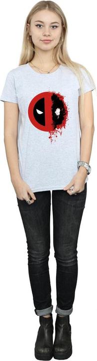 Produktbild Deadpool Split Splat Logo TShirt (L)