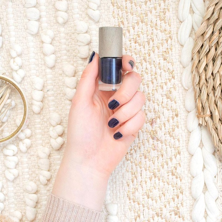 Actual product image Boho nail polish (60 Black shadow, Colour paint)