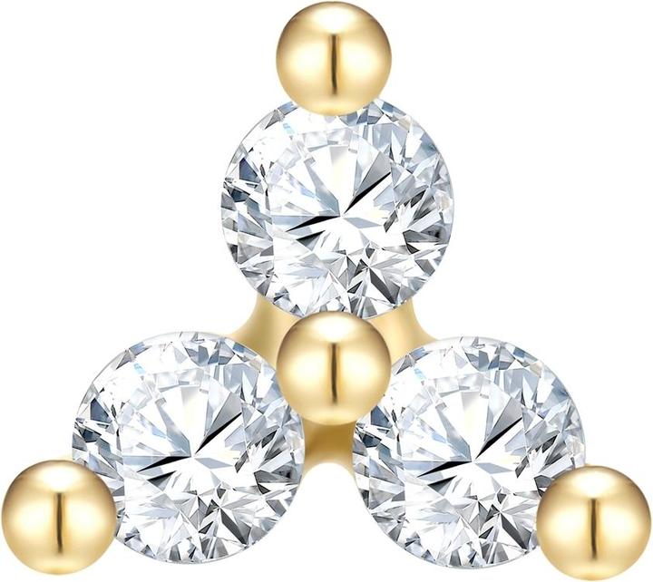Image du produit Glanzstücke München Clous d'oreille en argent sterling pour femmes - 37386 (Argent Sterling)