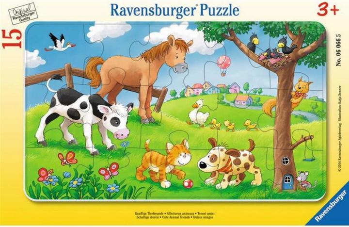 Immagine prodotto Ravensburger Amanti degli animali coccoloni (15 pezzi)