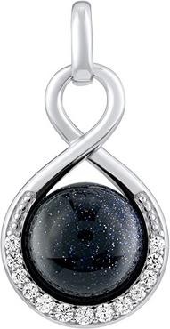 Image du produit Silvego Pendentif en argent avec sunstone bleue JST14710PBG