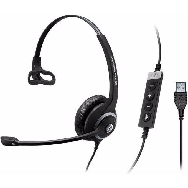 EPOS Sc 230 Ms Ii (Kabelgebunden, USB-A), Office Headset, Schwarz