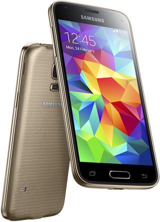 Produktbild Samsung Galaxy S5 Mini (16 GB, Gold, 4.50", 4G)