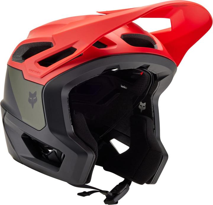 Actual product image Fox Helmet 23 Dropframe Pro Nyf Ce Org L (63 cm)