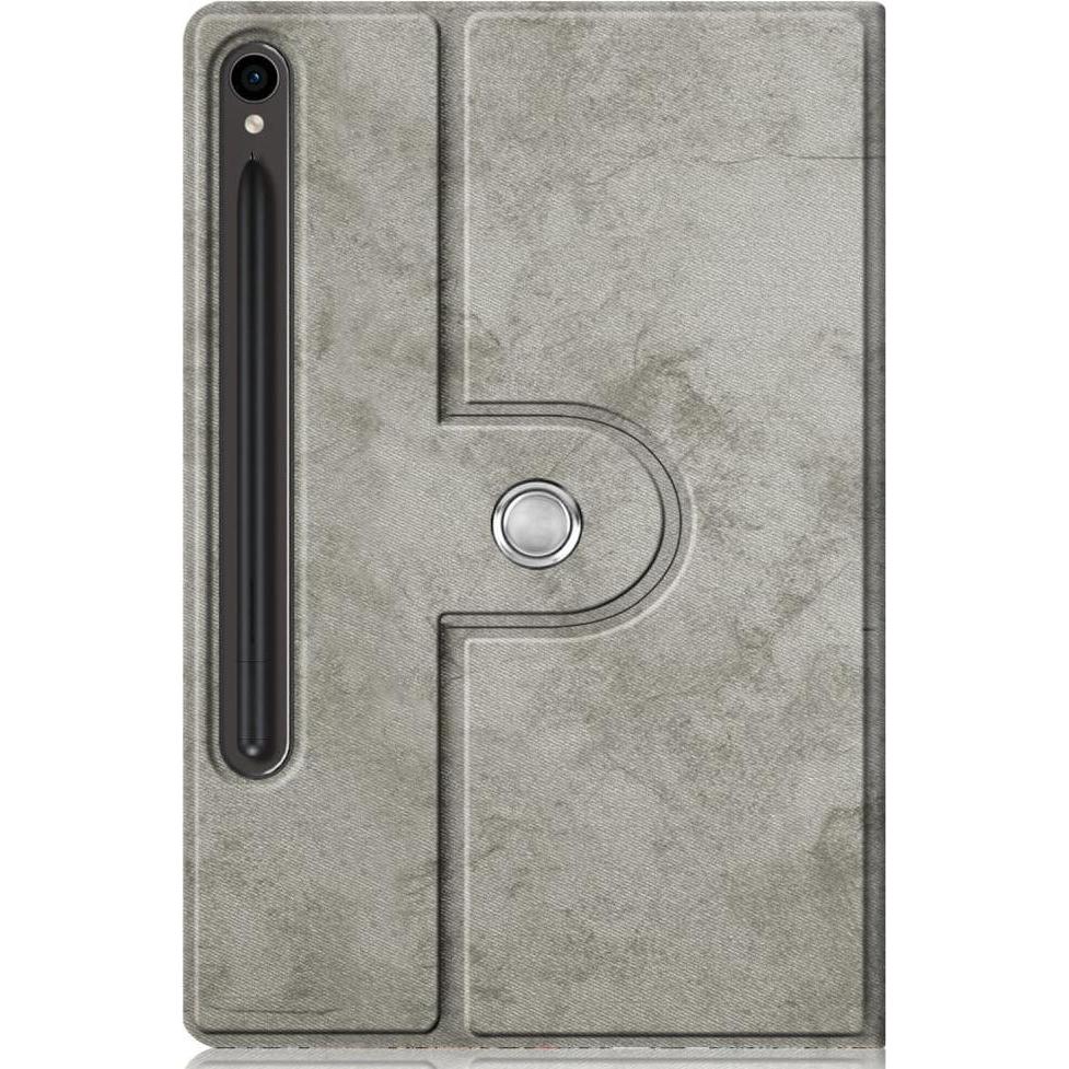 Cover-Discount Galaxy Tab S9 - 360-Grad Tablet Hülle grau (Galaxy Tab S9), Tablet Hülle, Grau