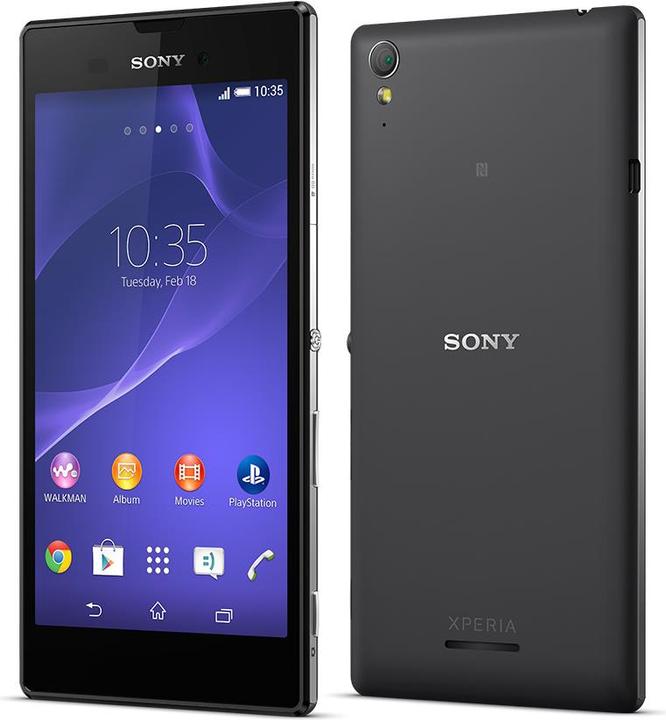 Actual product image Sony Xperia T3 (8 GB, Black, 5.30", Single SIM, 3G)