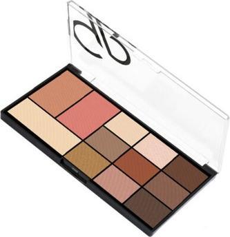 Golden Rose Make-up Palette 01 warm nude 10g (Warm Nude)