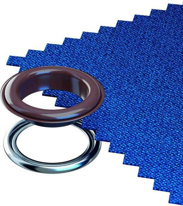 Immagine prodotto Prym Occhielli con dischi MS, colore marrone scuro-argento 11 mm, 20 pezzi.