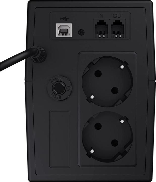 Actual product image GreenCell 600VA 360Wovervoltage protection 230V Black (600 VA, 360 W, Line-interactive UPS)