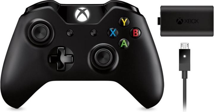 Image du produit Microsoft Manette sans fil Xbox One & kit de chargement (Xbox One S, Xbox One X, Xbox Series S, Xbox Series X)