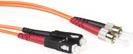 Produktbild ACT 30 meter LSZH Multimode 62.5/125 OM1 fiber patch cable duplex with ST and SC connectors (30 m)