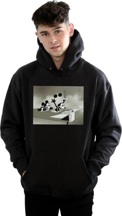 Immagine prodotto Disney Mickey Mouse Crazy Pilot Felpa con Cappuccio Uomo (L)