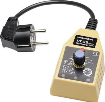 Actual product image Multimetrix VT 35 RCD rapid tester CAT II 250 V LED (CAT II 250V)