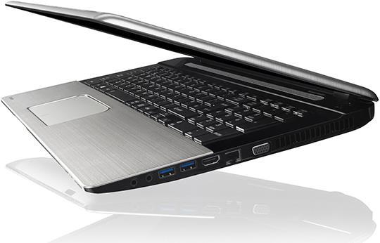 Actual product image Toshiba Satellite S70-B-10W (17.30", 16 GB, CH, Intel Core i7-4710HQ)