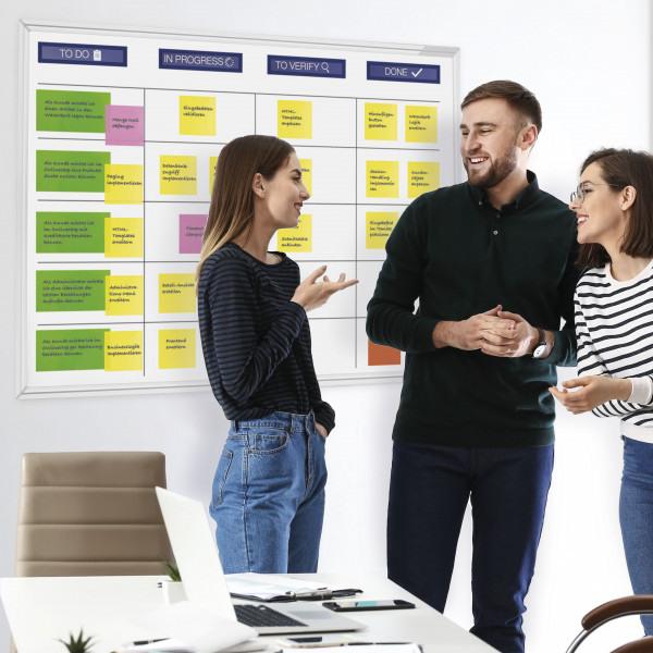 Immagine prodotto Magnetoplan SCRUM BOARD - Set XL per lavagna bianca (180 x 120 cm)