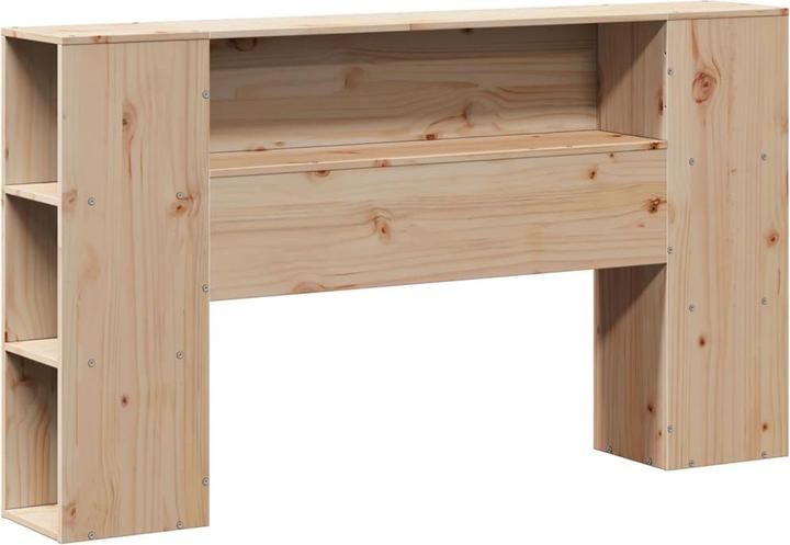 Image du produit vidaXL Bett mit Regal (135 x 190 cm)