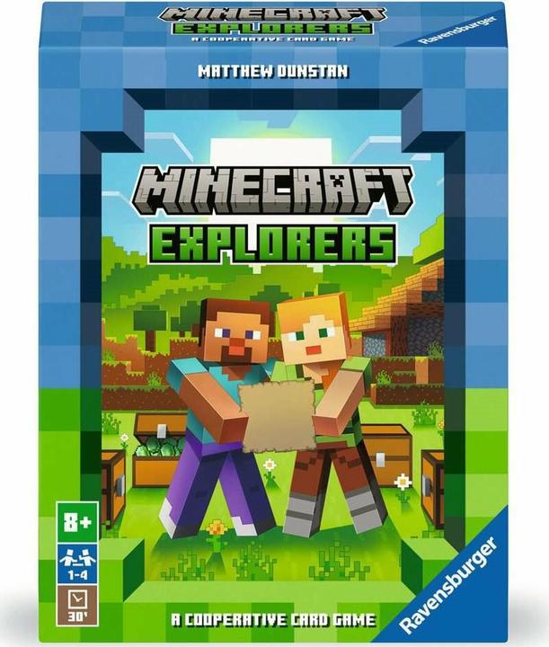 Actual product image Ravensburger Minecraft Explorers card game (German, 2 - 4 Players)