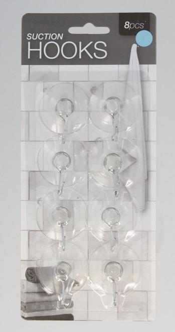 Produktbild AM/63 Saugnapfhaken 4 cm, 8 Stück