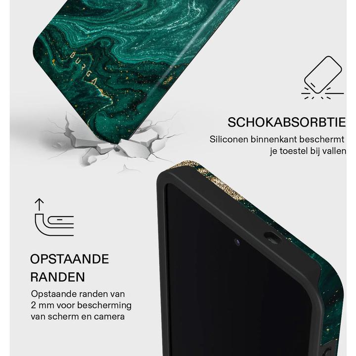 Actual product image Burga Tough MagSafe Samsung Galaxy S26 Plus – Emerald Pool (Samsung Galaxy S26)