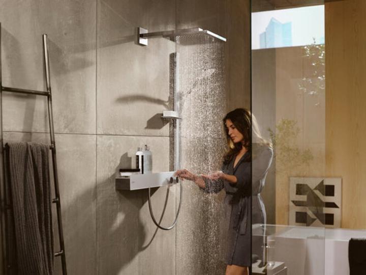 Produktbild hansgrohe Raindance E Kopfbrause 300 (brushed bronze) (1 Strahlarten, 19 l/min)