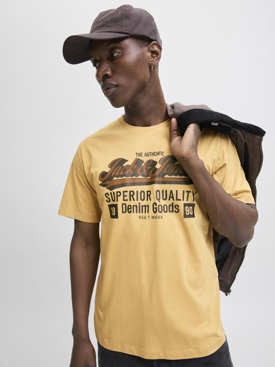Produktbild Jack & Jones Jjelogo Tee Ss O-Neck 2 Col Aw25 Sn (M)