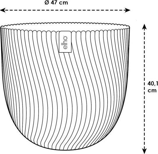 Actual product image Elho Sereh Rund (47 cm)